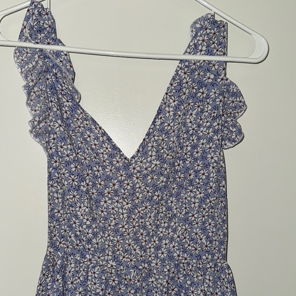 Floral Blue Dress - Picture 2 of 4